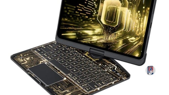 Ilustrasi Keyboard Tablet atau iPad