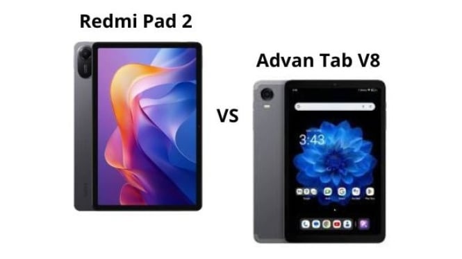 Redmi Pad 2 vs Advan Tab V8