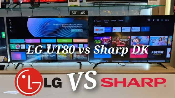 LG 50UT80 vs SHARP 50DK1I