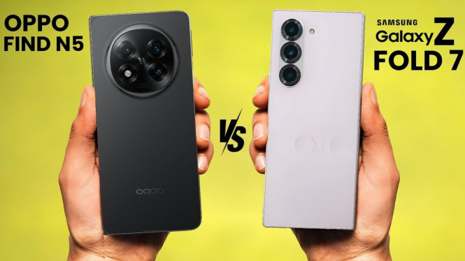 Galaxy Z Fold 7 vs OPPO Find N5