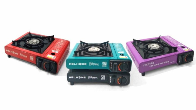 Ilustrasi Kompor Gas Portable