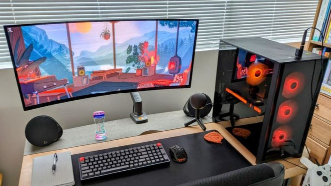 Ilustrasi Monitor PC