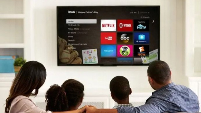 Ilustrasi Smart TV