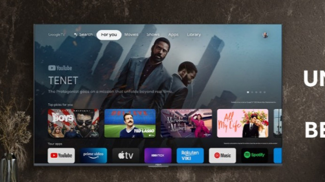 AQUA AQT98P900UX, Smart TV