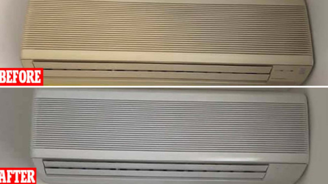Casing AC Menguning