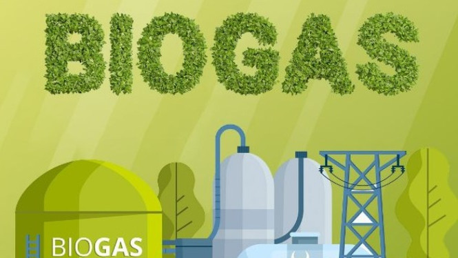 Ilustrasi Biogas
