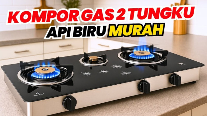 Kompor Gas 2 Tungku