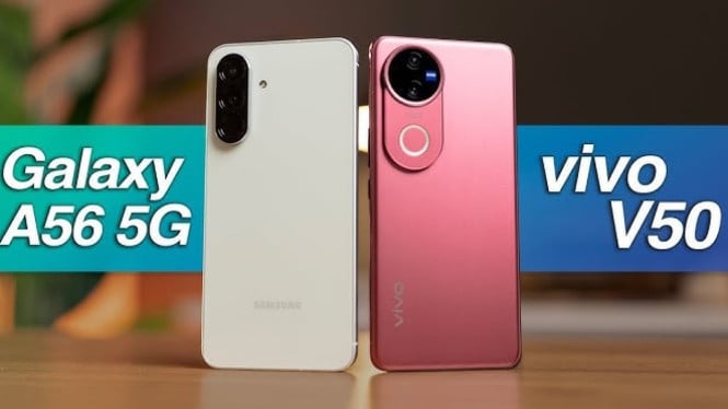 Samsung Galaxy A56 vs Vivo V50