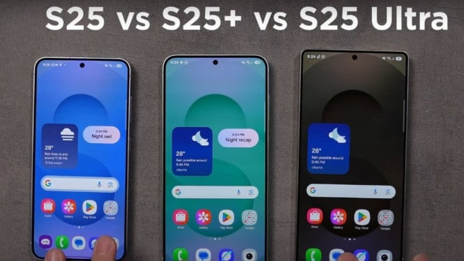 Perbandingan Samsung Galaxy S25, S25 Plus dan S25 Ultra