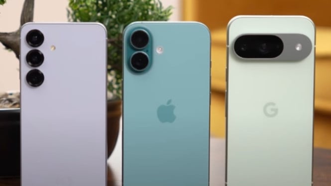 Perbandingan Kamera Galaxy S25, iPhone 16, dan Pixel 9