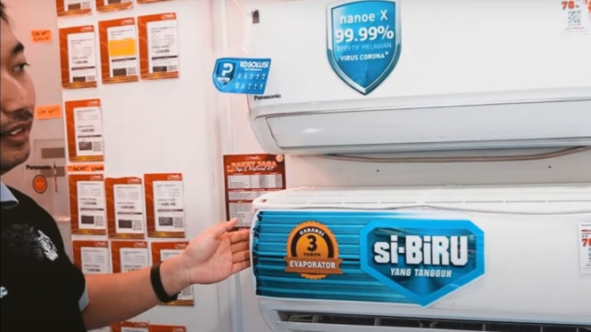Perbandingan AC Panasonic Seri PN dan LN