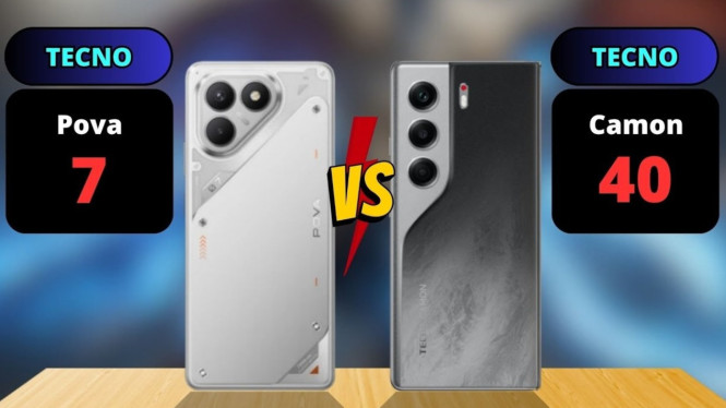 Tecno Pova 7 vs Camon 40