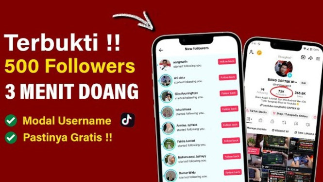 Tips Menambah Followers TikTok