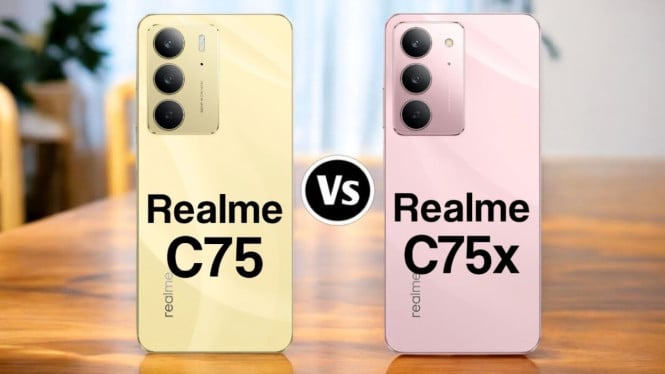 Realme C75 vs C75X