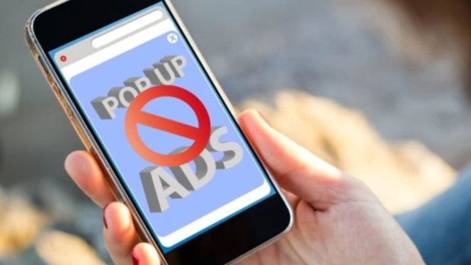 Ilustrasi Menghilangkan Iklan Pop-up HP