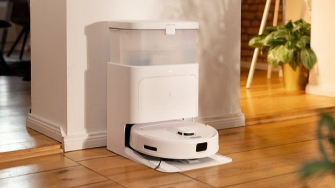 Ilustrasi Robot Vacuum Cleaner Ecovacs