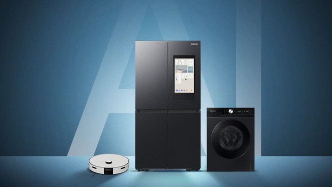 Samsung Bespoke AI RS90 Kulkas Pintar