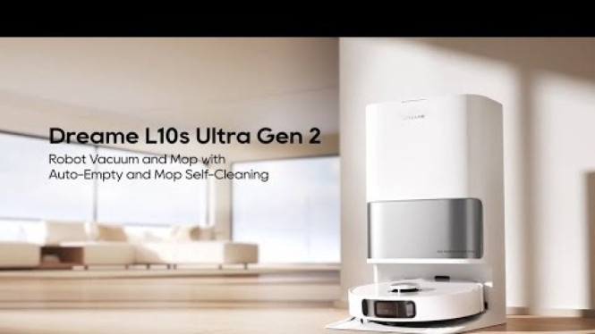 Dreame L10s Ultra, Robot Vacuum Cleaner