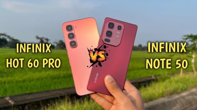 Infinix Hot 60 Pro dan Note 50