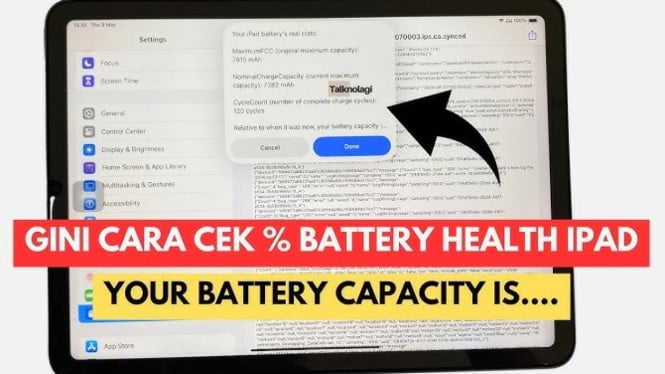 Battery Health Ipad