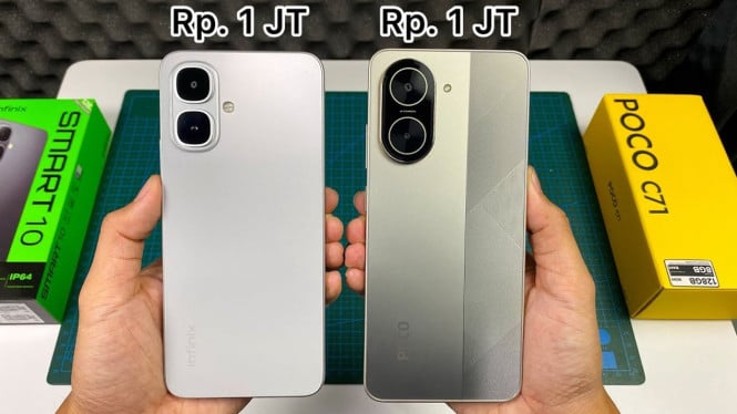 Perbandingan Infinix Smart 10 vs Poco C71