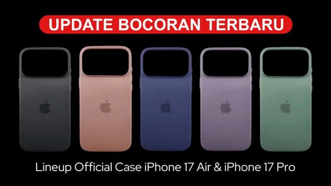 Apple Siapkan Casing iPhone 17