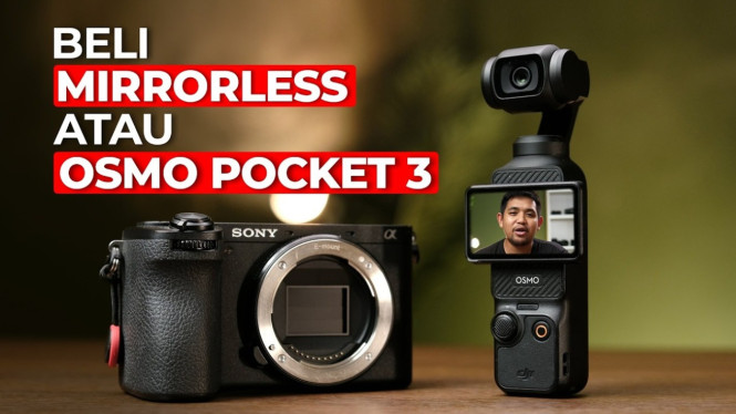 DJI Osmo Pocket 3 vs Mirrorless