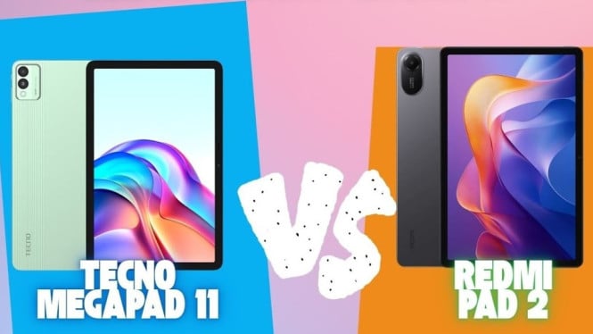 Tecno Megapad 11 vs Redmi Pad 2
