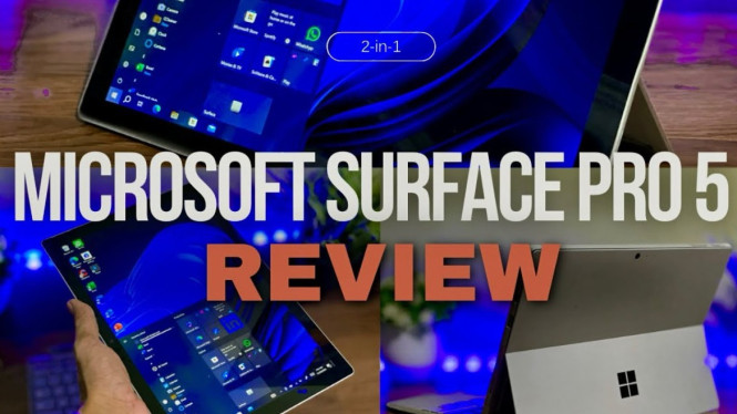Review Microsoft Surface Pro 5