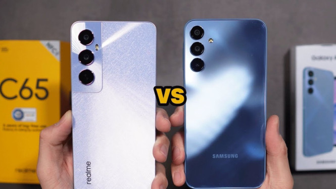 Realme C65 VS Samsung Galaxy A15