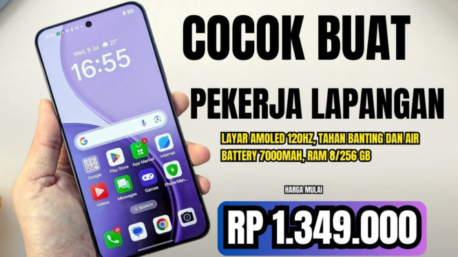Smartphone Pekerja Lapangan