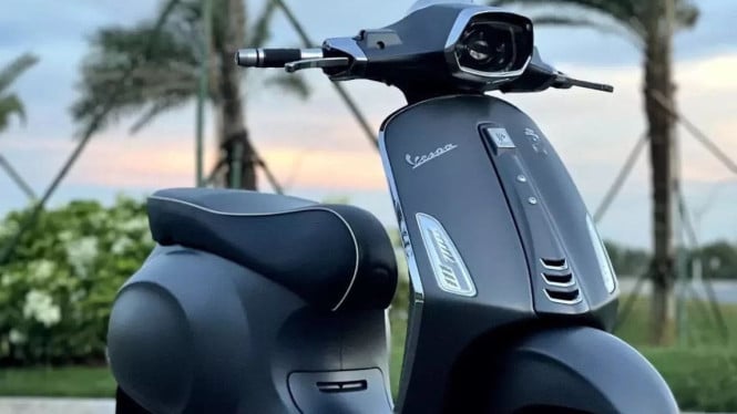 Ilustrasi Vespa Matic