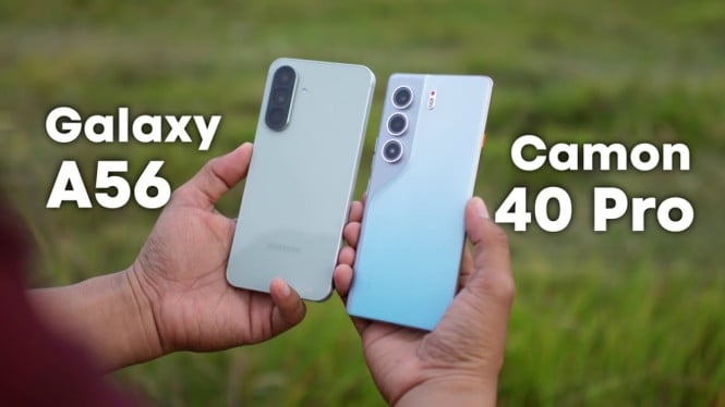 Samsung Galaxy A56 VS Tecno Camon 40 Pro