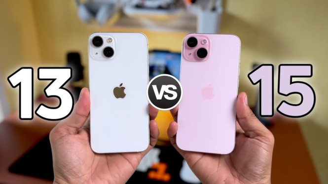iPhone 13 vs  iPhone 15