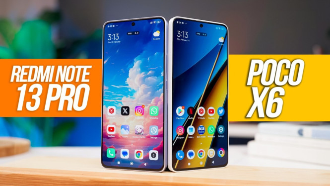 Redmi Note 13 VS Poco X6