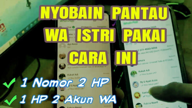 Cara Mudah Login Dua Akun WhatsApp