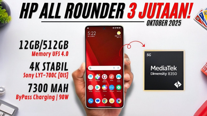Lima HP Mid-Range 5G Terbaik
