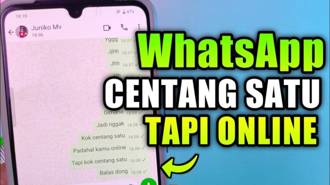 Tips WhatsApp Centang Satu
