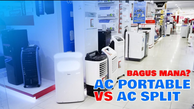 AC Midea Split vs Portable