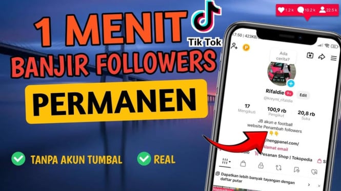 Cara Menambah Followers TikTok