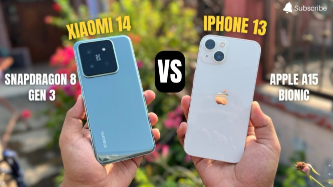 Xiaomi 14 VS iPhone 13