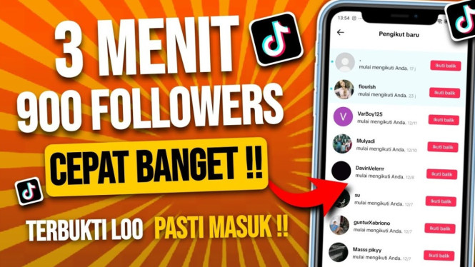 Tips Menambah Followers TikTok