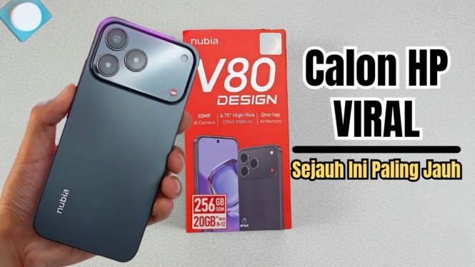 Nubia V80 Design