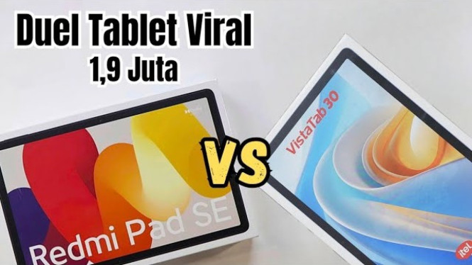 Tablet Itel Vista Pad 30 vs Redmi Pad SE