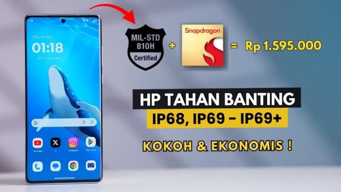 HP Tahan Banting dengan Baterai Ekstra Awet untuk Pekerja Lapangan 2026