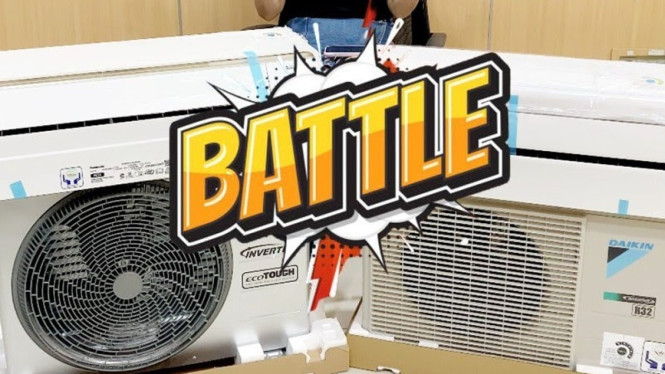 AC Panasonic VS Daikin