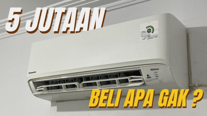 AC Panasonic Setengah PK
