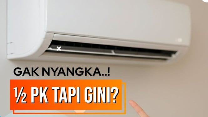 Rekomendasi AC setengah PK