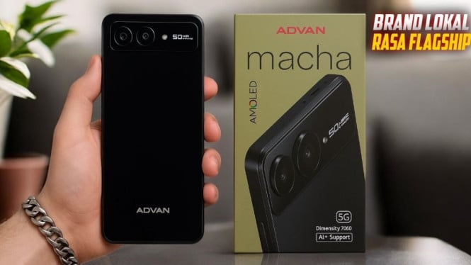 Advan Macha HP 5G, Spesifikasi Gahar dan Fitur Lengkap Cuma 2,9 Juta!