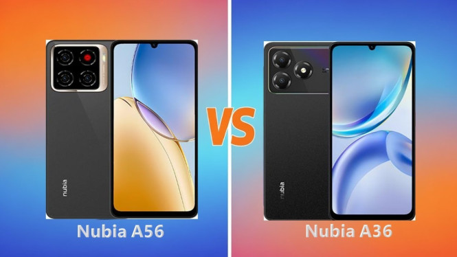 Nubia A36 vs A56